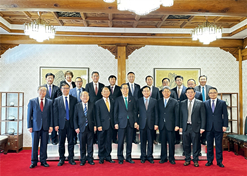 2023年12月20日，LEDONG.COM-乐动（中国）
党委书记、董事长刘敬桢参加韩国总理韩德洙会见中方代表团活动并作为代表发言